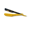 Kashi RY-130C  Straight Razors Blade  Yellow  print  Color
