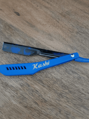 Load image into Gallery viewer, Kashi RBL-130C Straight Razors Blade Blue and print Color