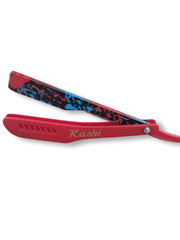 Load image into Gallery viewer, Kashi RR-130C Straight Razors Blade Red and print Color