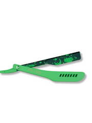Load image into Gallery viewer, Kashi RG-130C Straight Razors Blade Green and print Color