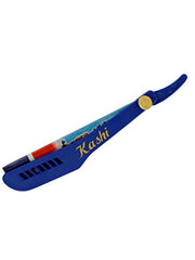 Load image into Gallery viewer, Kashi Barber Shaving Straight Razors Blade Dominican Republic Flag with 100 Derby Blades