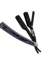 Load image into Gallery viewer, Kashi RBW- 107E Barber Men's Shaving Straight Razors Blade butterfly Clip / Swing lock open