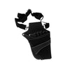 Artificial Leather Hair Scissor Holster Hairdressing Bag Pouch Holder with Waist Shoulder Belt