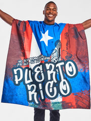 Load image into Gallery viewer, Puerto Rico Barber Cape | Puerto Rico's flag