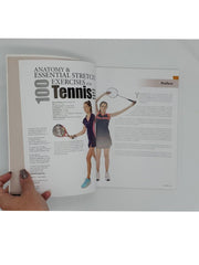 Load image into Gallery viewer, Anatomy & 100 Stretching Exercises for Tennis: And Other Racket Sports , Book.