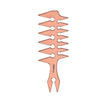 BabylissPRO Wide Tooth Styling Barber Rose Gold color