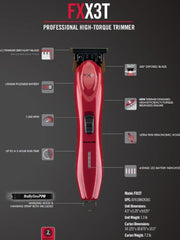 Load image into Gallery viewer, BaByliss PRO FX3 Professional High Torque Cordless Trimmer