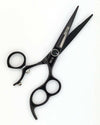 Kashi Professional, CB-109D, 3 Ring Scissor Swivel Rotating Thumb Styling Hair Cutting Shears 6" Japanese Cobalt Steel