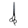 Kashi B-1165 Professional Shears, Hair Cutting Japanese Steel, 6.5 inch Black Color