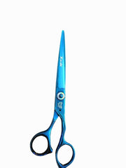 Load image into Gallery viewer, Kashi BL-1165 Professional Hair Cutting Shears Japanese Steel, 6.5 inch Blue Color