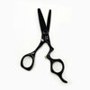 Kashi C-1340T Professional Thinning shears Cobalt Steel 6" Black color