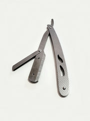 Load image into Gallery viewer, Kashi R-110 Barber Straight Edge Shaving Razor Silver Color