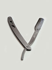 Load image into Gallery viewer, Kashi R-110 Barber Straight Edge Shaving Razor Silver Color