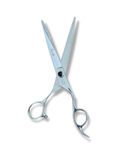 Load image into Gallery viewer, Kashi S-1170 Professional Hair Cutting Shears, 7 inch Silver Color