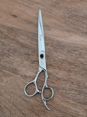 Load image into Gallery viewer, Kashi S-1170 Professional Hair Cutting Shears, 7 inch Silver Color