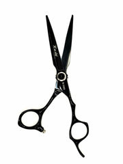 Load image into Gallery viewer, Professional Kashi Shears Set, Hair Cutting (B-3360), and Thinning Shears (B-3330T) Japanese Stainless Steel, Black Color,