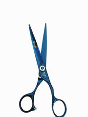 Load image into Gallery viewer, Kashi BL-1170 Professional Hair Cutting Shears Japanese Steel, 7 inch Blue Color
