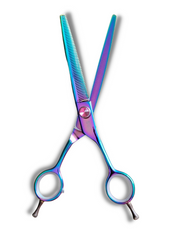 Load image into Gallery viewer, Kashi  Shears Thinning scissor  JR-80TL Rainbow  Color - Japanese Steel