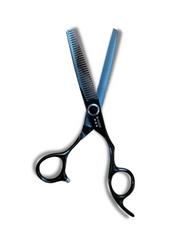 Load image into Gallery viewer, Kashi B-1132T Professional Thinning shears 6.5 inch Black color