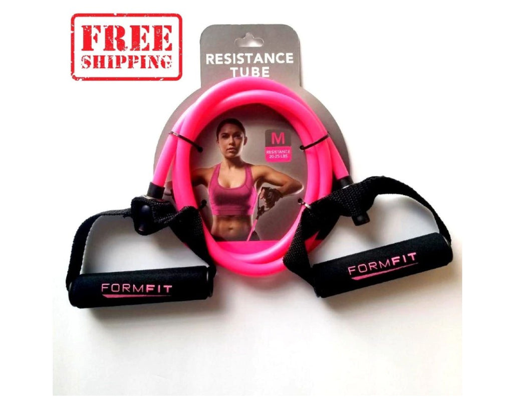 Resistance Tube 20 25 Lbs Color Pink Size M Formfit Trader