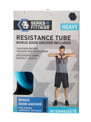 Load image into Gallery viewer, Resistance tube Heavy, Bonus Door Anchor Included, Training Exercise Fitness Tube Workout Bands