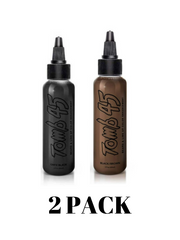 Load image into Gallery viewer, Tomb 45 2PACK Line up & Beard Color Enhancement- Black/Brown and Onix/Black - 2oz