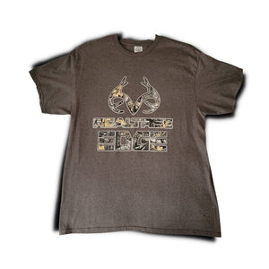 Shirt for men, 100% cotton, Mossy Oak logo, Size M