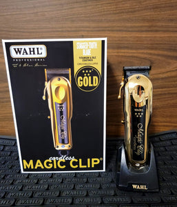 Wahl -Professional - Magic -Clipper- Gold- Edition-special -blade-titanium dlc-blade gold-043917114712