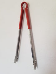 Load image into Gallery viewer, STAINLESS TONG RED, BLACK Thunder Groud