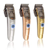 GAMMA + X-ERGO Linear Cordless Magnetic Clipper Silver, Gold and Rose color