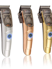 Load image into Gallery viewer, GAMMA + X-ERGO Linear Cordless Magnetic Clipper Silver, Gold and Rose color