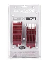 Load image into Gallery viewer, BaBylissPRO Comb Set CSX271 Red Color
