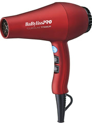 Load image into Gallery viewer, BaByliss PRO Tourmaline Titanium 3000 Hair Dryer - Red