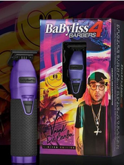 Load image into Gallery viewer, BaByliss PRO Purple & Black FX Outlining Cordless Trimmer Frank Da Barber Limited Edition