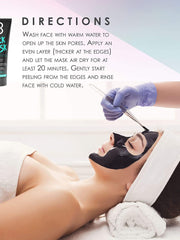 Load image into Gallery viewer, L3VEL3 Purifying Black Peel-Off Mask 8.45 fl oz, 850018251082, instruccions