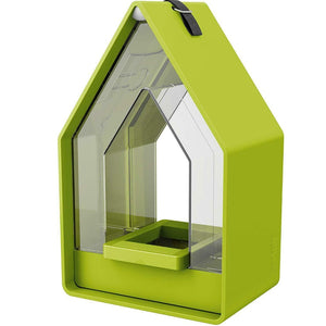 Emsa, Bird Feed Dispenser, Bird House , 800 ml/ca. 0,6 kg, Green Color