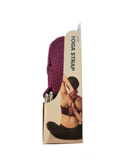 Load image into Gallery viewer, Yoga Strap, Evolve Gaiam, 6 Ft. Purple Color