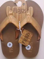 Load and play video in Gallery viewer, Flojos, Portola Men's Thong Sandal, Size 9, 11 Color Brown