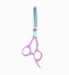 Kashi P-3430T Hair Thinning Scissors 6.5 inch Pink color 30 teeth
