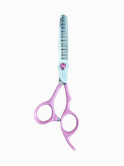 Load image into Gallery viewer, Kashi P-3430T Professional Thinning shears 6.5 inch Pink color 30 teeth