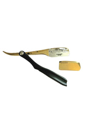 Load image into Gallery viewer, Kashi RB-250G Professional Straight Razor for Barber Gold