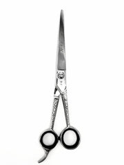 Load image into Gallery viewer, Kashi B-61F Professional Shears Barber , 7" Silver Color