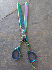 Load image into Gallery viewer, Kashi Professional BR-403TL Thinning Shears Scissors 7.5 "56 Teeth