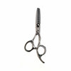 Kashi S-114V, Professional Thinning Shears 12 teeth, Japanese Steel, 6" Silver Color