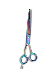 Load image into Gallery viewer, Kashi BR-775 Professional Cutting Hair Shears Rainbow Color - Stainless Steel