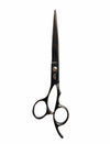 Kashi LB-1170 Professional left-handedShears, Hair Cutting Japanese Steel, 7 inch Lefty Black Color