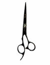 Kashi LB-1165 Professional left-handed scissors, Black Color, 6.5 inch