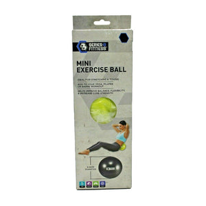 Mini Exercise Ball 9" diameter Serie 8 Fitness Yellow Color