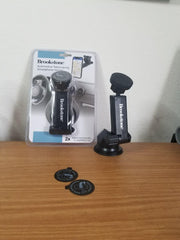 Load image into Gallery viewer, Brookstone, Universal Car Telescoping Smartphone Holder, Strong Magnetic Hold,  Color: Black