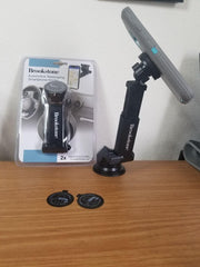 Load image into Gallery viewer, Brookstone, Universal Car Telescoping Smartphone Holder, Strong Magnetic Hold,  Color: Black